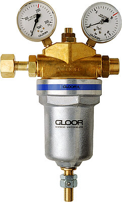 Central pressure regulator 300 bar for high flow Central pressure regulator 300 bar for high flow