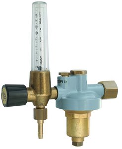 Détendeur basse pression avec débitmètre jusqu’à 3 l/min, 16 lts/min ou 32 lts/min