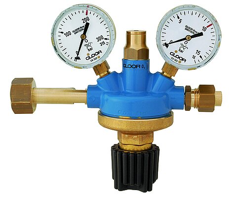 Central pressure regulator 200 bar for small gas centre Central pressure regulator 200 bar for small gas centre