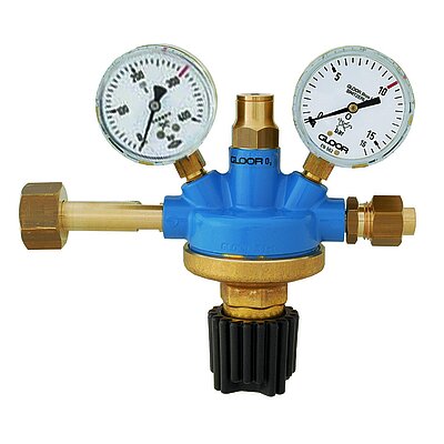 Central pressure regulator 300 bar for small gas centre Central pressure regulator 300 bar for small gas centre