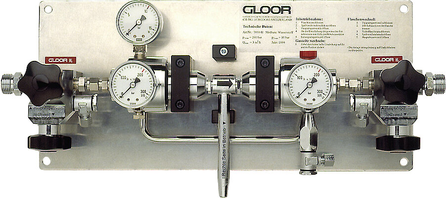 Automatic change-over switching station based on differential pressure Automatic change-over switching station based on differential pressure