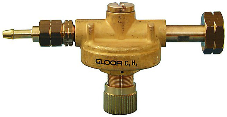 Propane pressure regulator without working pressure gauge Propane pressure regulator without working pressure gauge